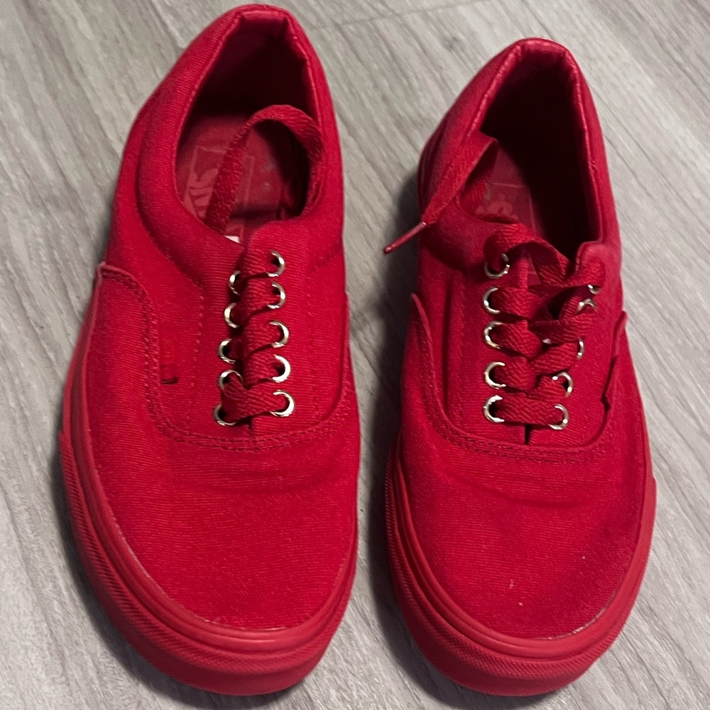 Vans old skool all red sneakers